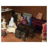 Lot of (1 Shelf) Dollhouse Miniatures