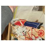Lot of (1 Shelf) Dollhouse Miniatures