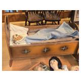 Doll Wooden Cradle