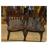 Lot of (2) Doll Chairs