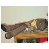 Lot of (1 Shelf) Stuff Animal Plush Toys