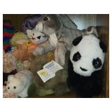 Lot of (1 Shelf) Stuff Animal Plush Toys