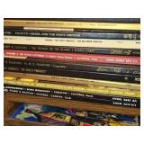 Lot of (2 Shelves) Vintage Vinyl Record Albums in Sleeves