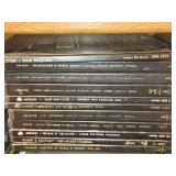 Lot of (2 Shelves) Vintage Vinyl Record Albums in Sleeves