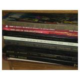 Lot of (2 Shelves) Vintage Vinyl Record Albums in Sleeves