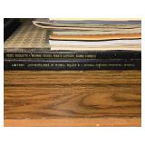 Lot of (2 Shelves) Vintage Vinyl Record Albums in Sleeves