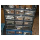 Lot of (4) Parts Organizer Cabinets