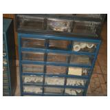 Lot of (4) Parts Organizer Cabinets