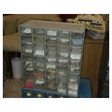 Lot of (4) Parts Organizer Cabinets