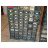 Lot of (4) Parts Organizer Cabinets
