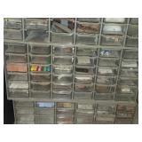 Lot of (4) Parts Organizer Cabinets