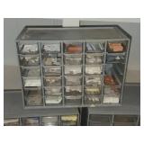 Lot of (3) Parts Organizer Cabinets