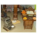 Lot of (3 Shelves) Dollhouse Miniatures