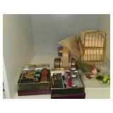 Lot of (3 Shelves) Dollhouse Miniatures
