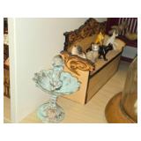 Lot of (3 Shelves) Dollhouse Miniatures