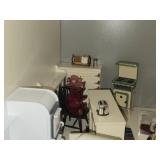 Lot of (3 Shelves) Dollhouse Miniatures