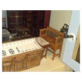 Lot of (3 Shelves) Dollhouse Miniatures
