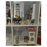 Lot of (2 Shelves) Dollhouse Miniatures