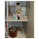 Lot of (2 Shelves) Dollhouse Miniatures