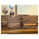 Lot of (5) Piano Music Boxes