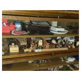 Lot of (2 Shelves) Dollhouse Miniatures