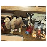 Lot of (2 Shelves) Dollhouse Miniatures