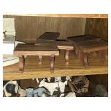 Lot of (2 Shelves) Dollhouse Miniatures