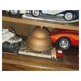 Lot of (2 Shelves) Dollhouse Miniatures and Scale Model Diecast Cars
