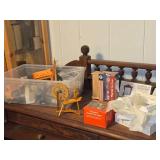 Lot of (1 Tote) Dollhouse Miniatures