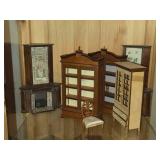 Lot of (1 Cabinet) Dollhouse Miniatures