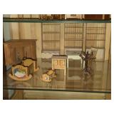 Lot of (1 Cabinet) Dollhouse Miniatures