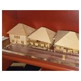 Lot of (4 Shelves) Dollhouse Miniatures