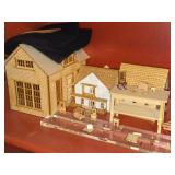Lot of (4 Shelves) Dollhouse Miniatures