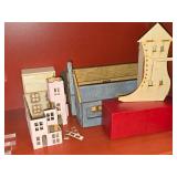 Lot of (4 Shelves) Dollhouse Miniatures