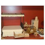 Lot of (3 Shelves) Dollhouse Miniatures
