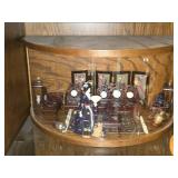 Display Box with Asian Themed Dollhouse Miniatures