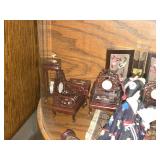 Display Box with Asian Themed Dollhouse Miniatures