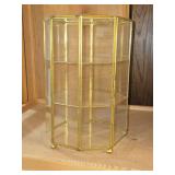 Octagon Glass Display Shelf