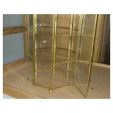 Octagon Glass Display Shelf