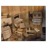 Cabinet of Dollhouse Miniatures