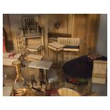Cabinet of Dollhouse Miniatures