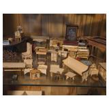 Cabinet of Dollhouse Miniatures