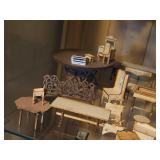 Cabinet of Dollhouse Miniatures