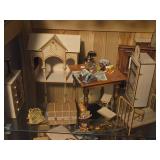 Cabinet of Dollhouse Miniatures