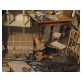 Cabinet of Dollhouse Miniatures