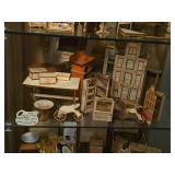 Cabinet of Dollhouse Miniatures