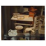 Cabinet of Dollhouse Miniatures