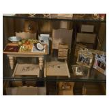 Cabinet of Dollhouse Miniatures