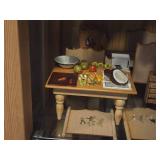 Cabinet of Dollhouse Miniatures