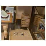 Cabinet of Dollhouse Miniatures